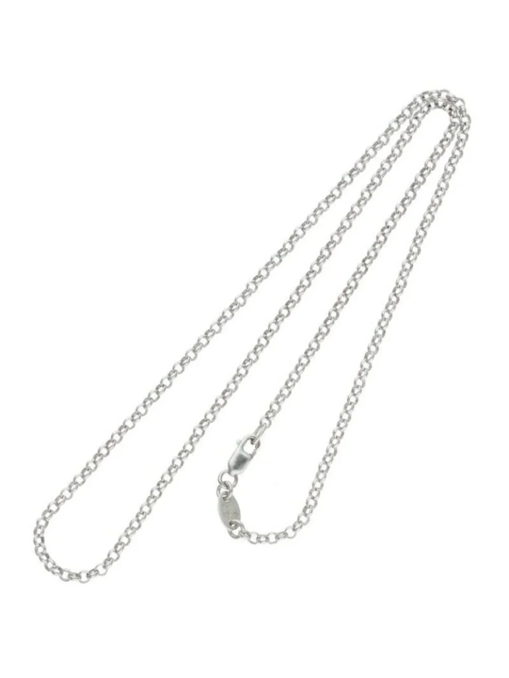 Chrome Hearts Neckchain Roll Chain Silver Necklace